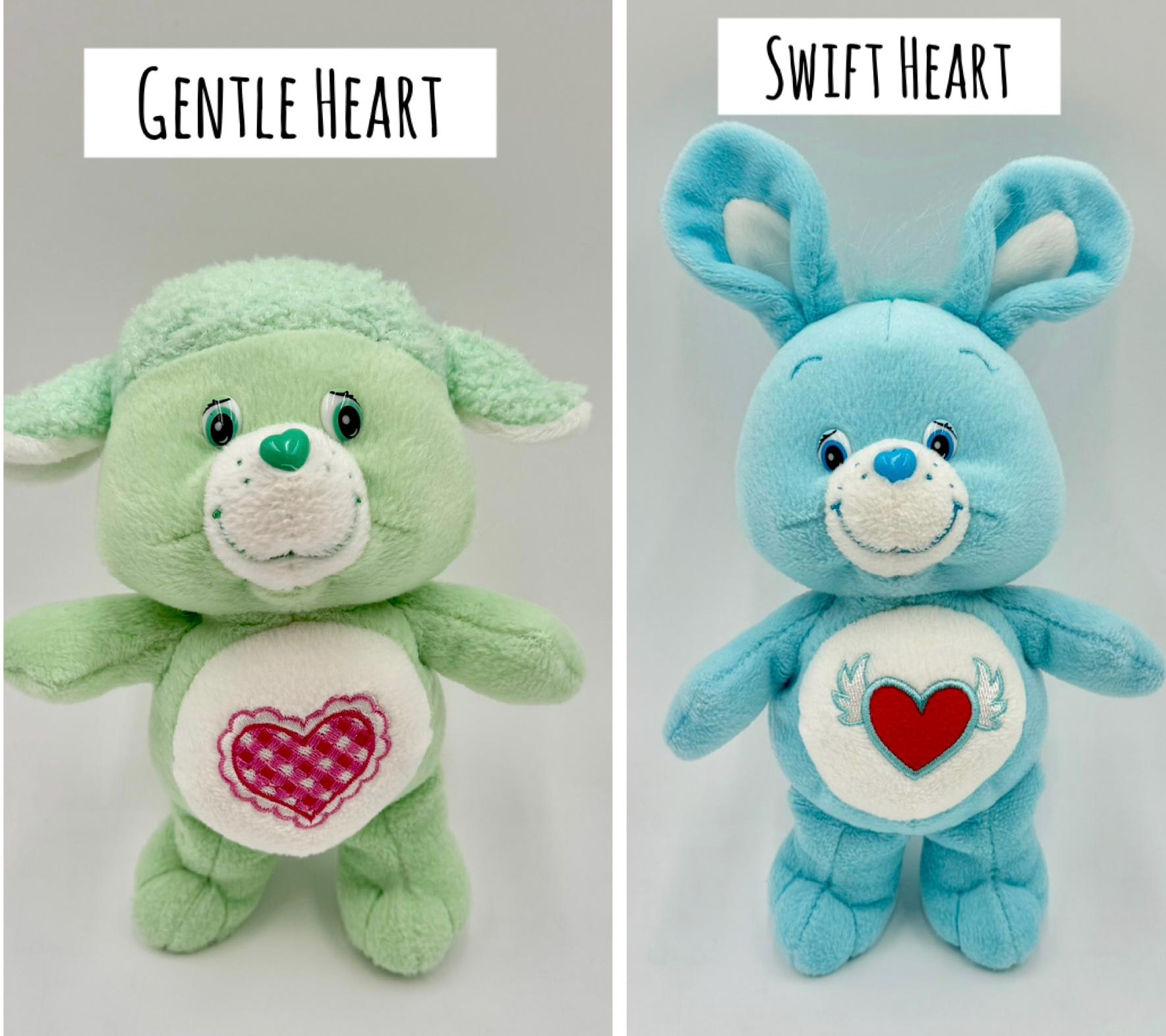 Vintage 2000s 8-9 Inch Plush Care Bear Cousins Carlton Cards, 20th