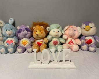 Vintage 1984 Care Bear Cousins 13 inch Plush Pick your Own