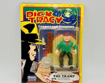Vintage Playmates 1990 Dick Tracy Coppers and Gangsters “the Tramp