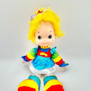 Poupée Rainbow Brite Hallmark - 23 Cm - Blondine 20ème Anniversaire - Neuve