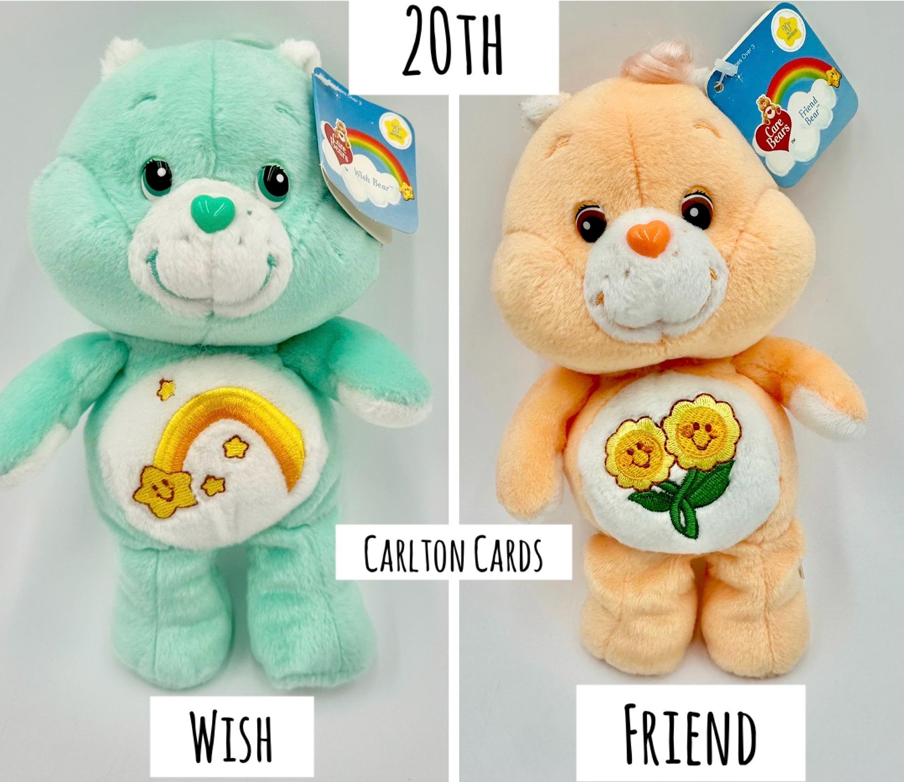 ヴィンテージ/モダン 2002-16 8-9インチ ケアベアとケアベアカズンズ