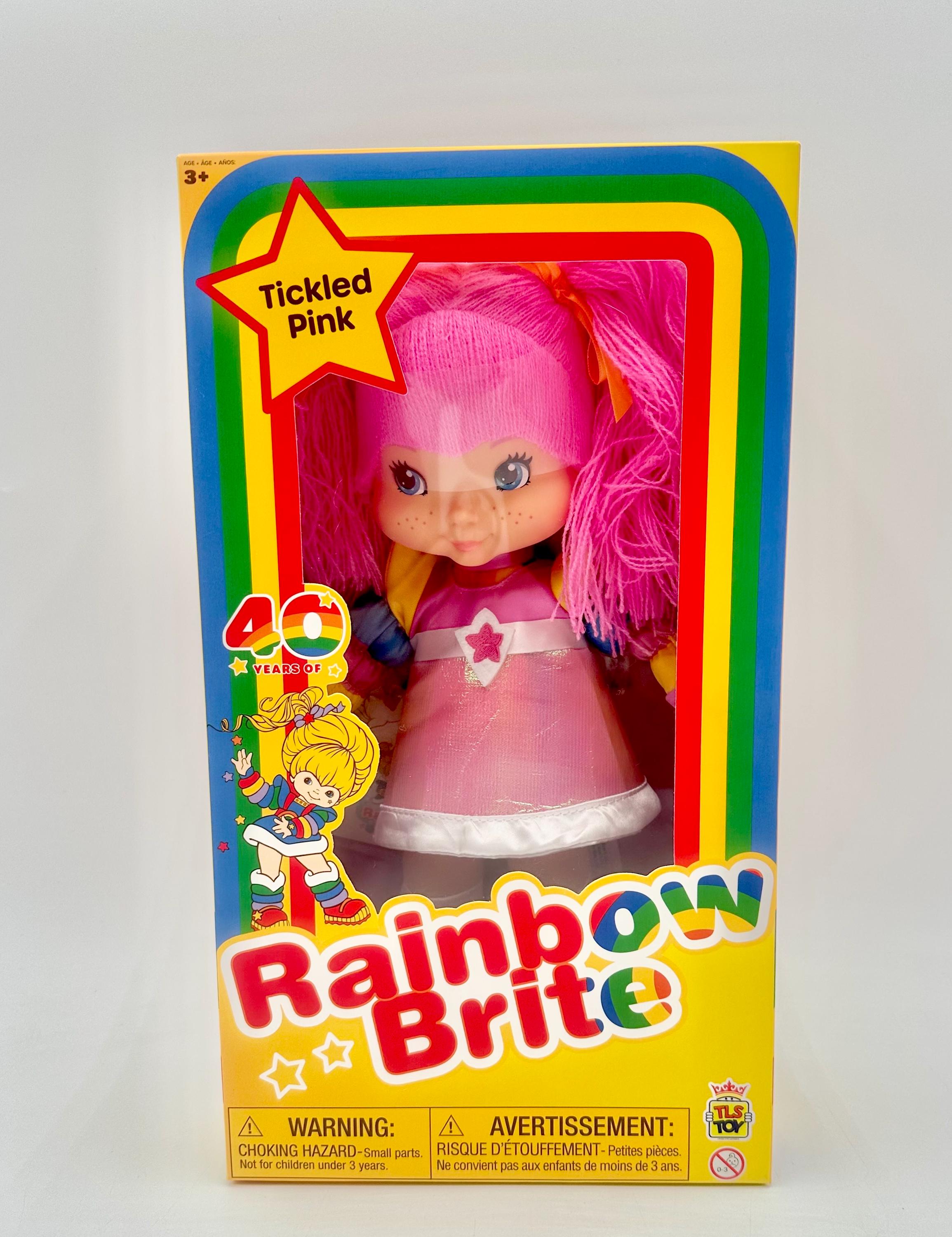 40th Anniversary 12 Inch Rainbow Brite Color Kid Tickled Pink New