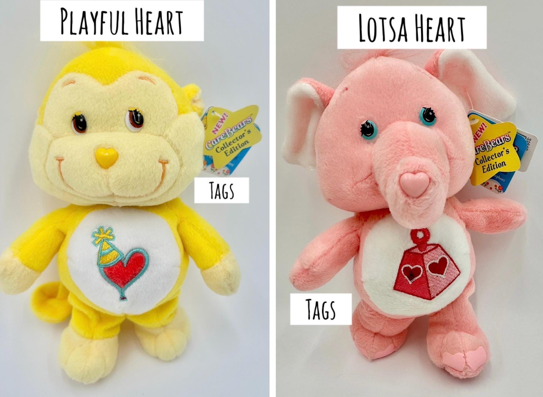 ヴィンテージ/モダン 2002-16 8-9インチ ケアベアとケアベアカズンズ