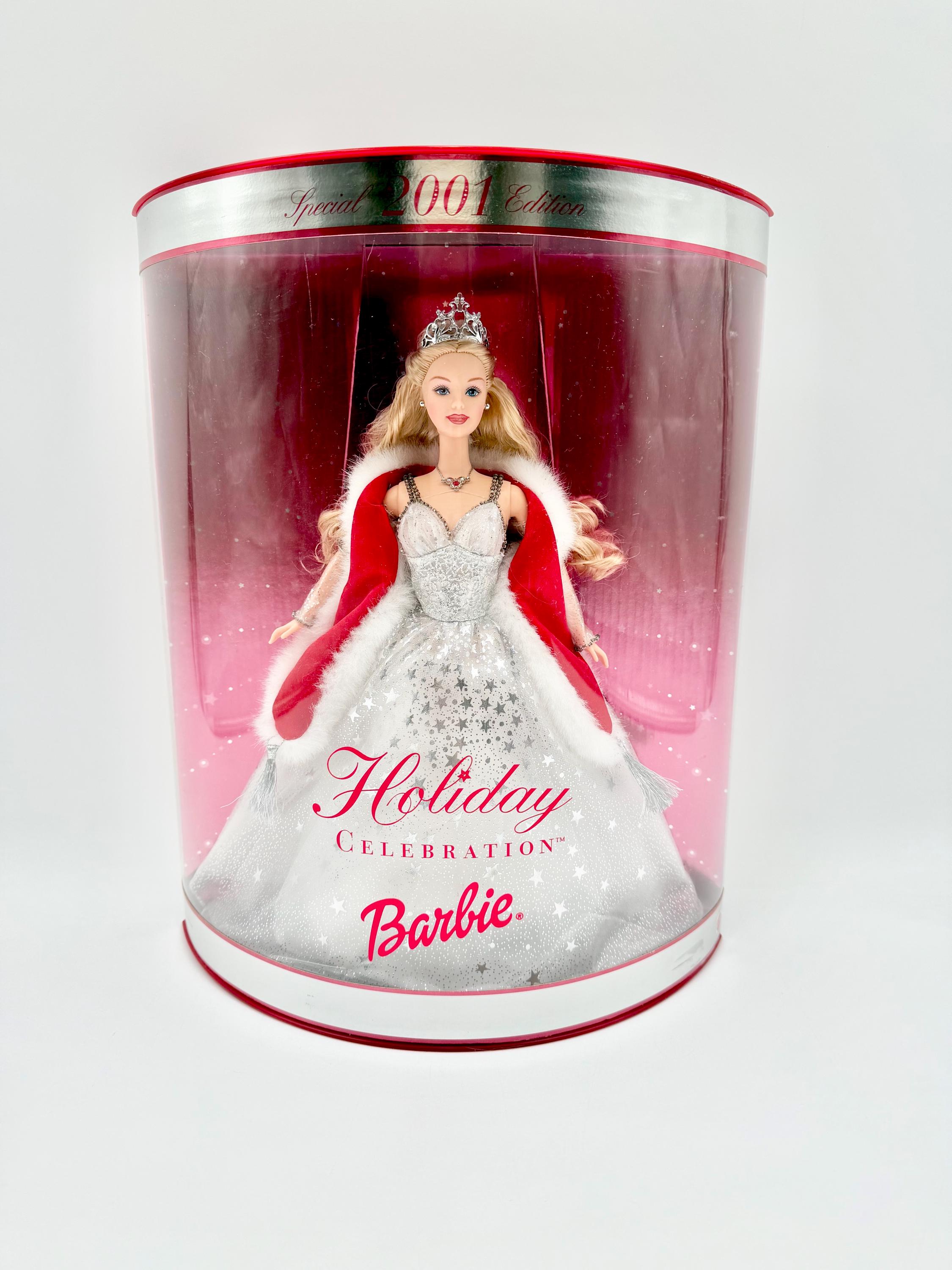 2001 Vintage Mattel Special Edition Holiday Celebration Barbie New