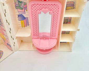 Vintage 1990s Fisher-price Dream Doll House Village Dress Shop No