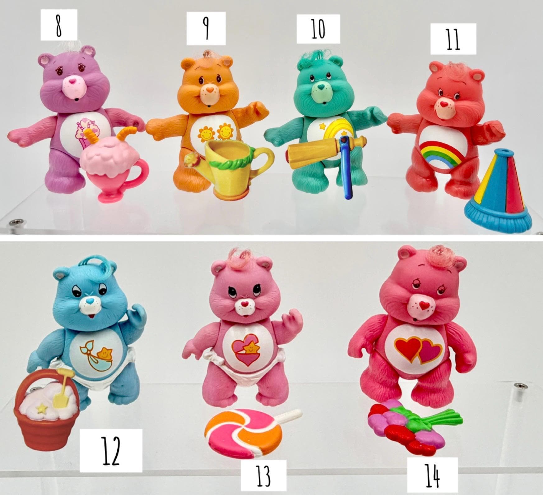 ヴィンテージのポーズ可能なケアベアとカズンズでセットを完成させよう