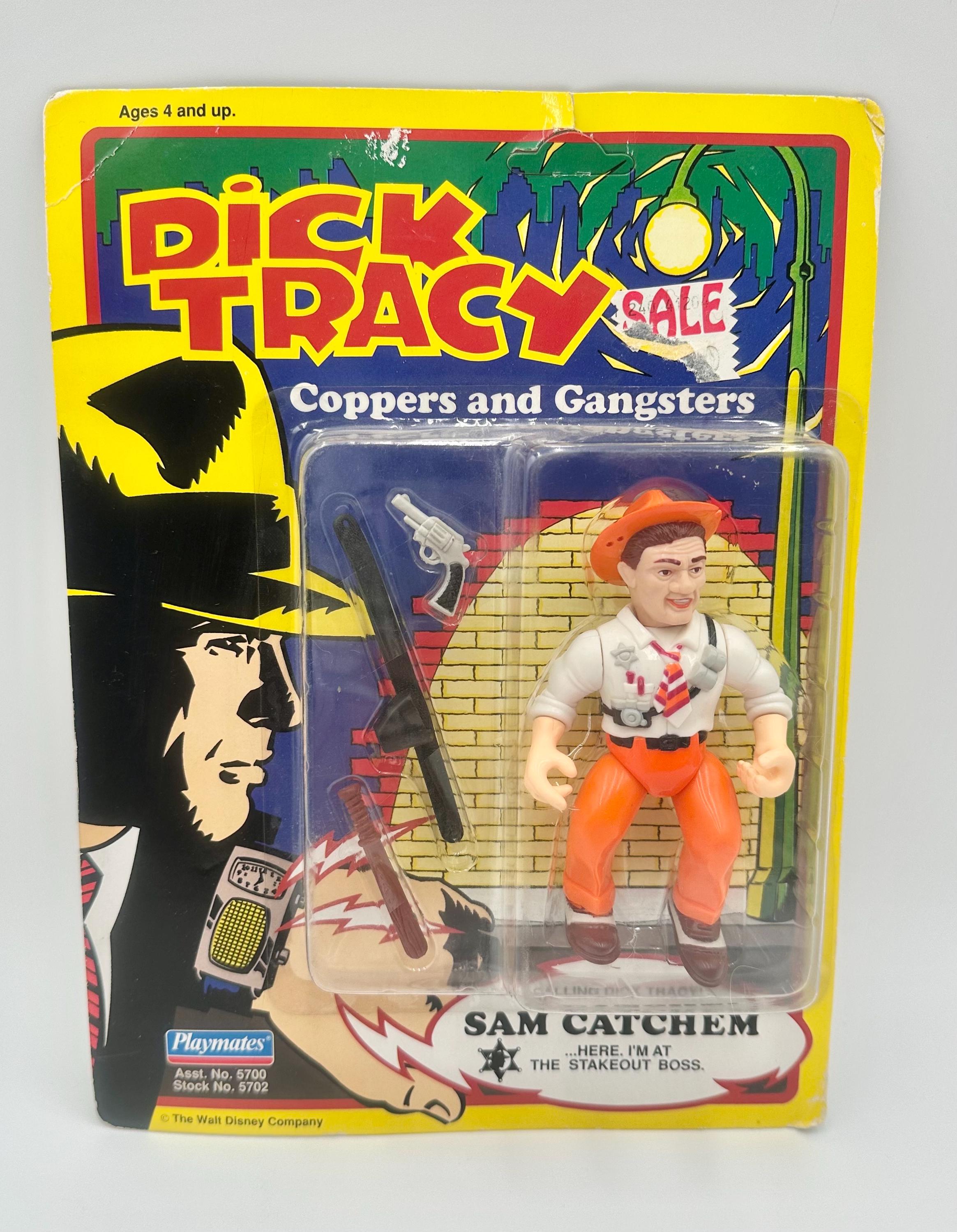 Vintage Playmates 1990 Dick Tracy Coppers and Gangsters “sam