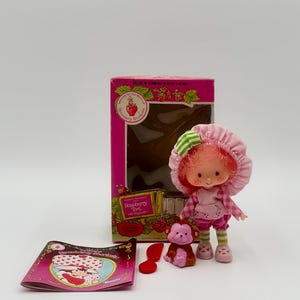 Vintage Kenner 1982 Strawberry Shortcake Doll Raspberry Tart