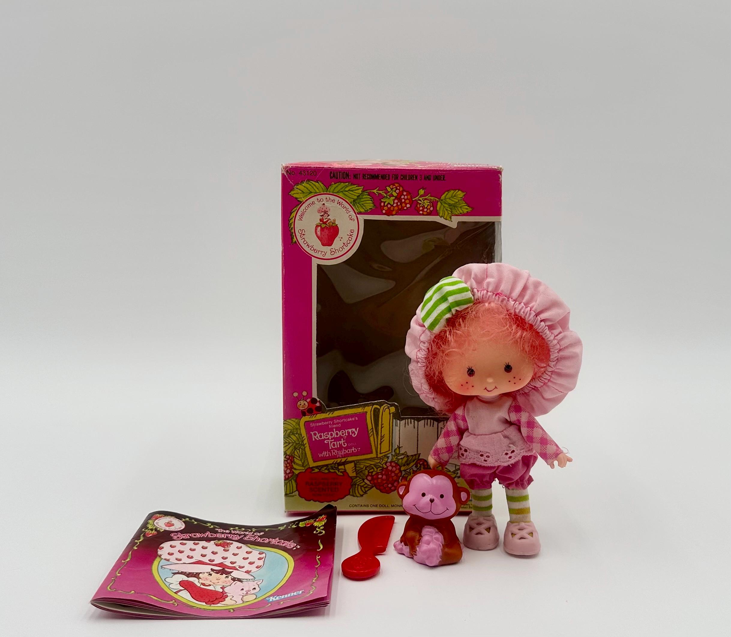 Vintage Kenner 1982 Strawberry Shortcake Doll Raspberry Tart