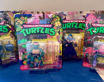 Playmates Classics Teenage Mutant Ninja Turtles/Friends/Foes New in Package * Each Sold Separately*