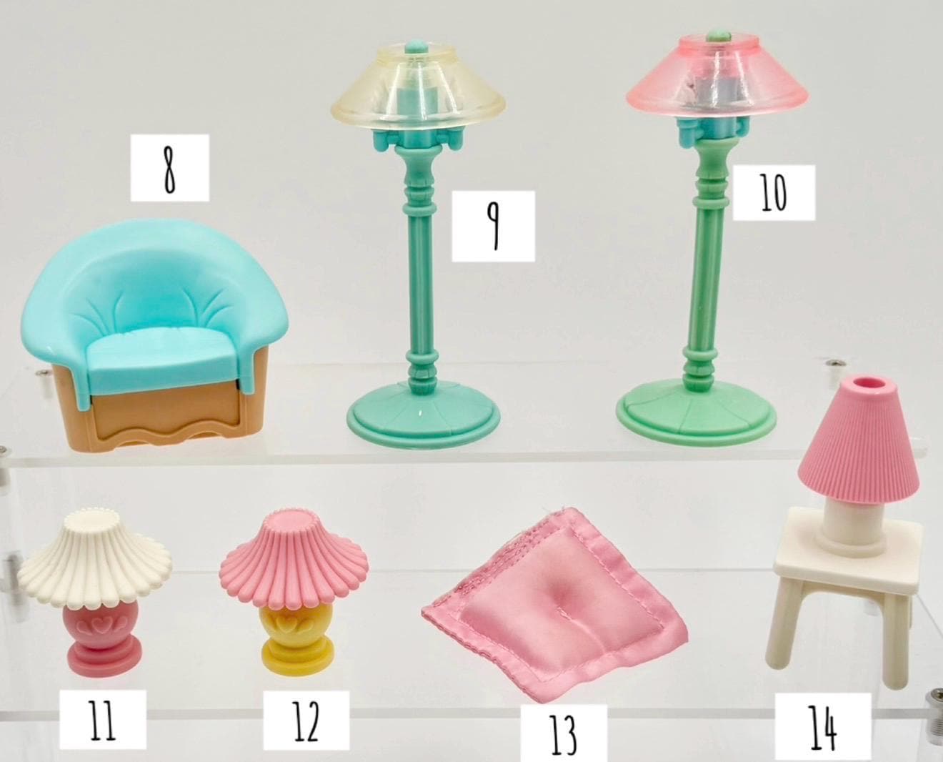 Vintage 1993 Dream Dollhouse Furniture and Accessories Listing #4