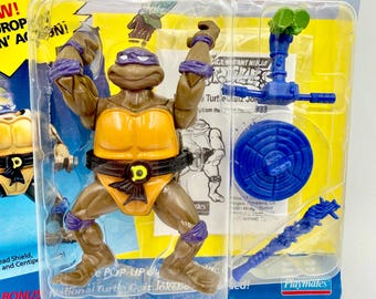 Vintage 1991 Playmates Teenage Mutant Ninja Turtles Head Droppin