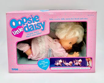 Vintage 1991 Tyco Oopsie Daisy Baby Doll New in Box