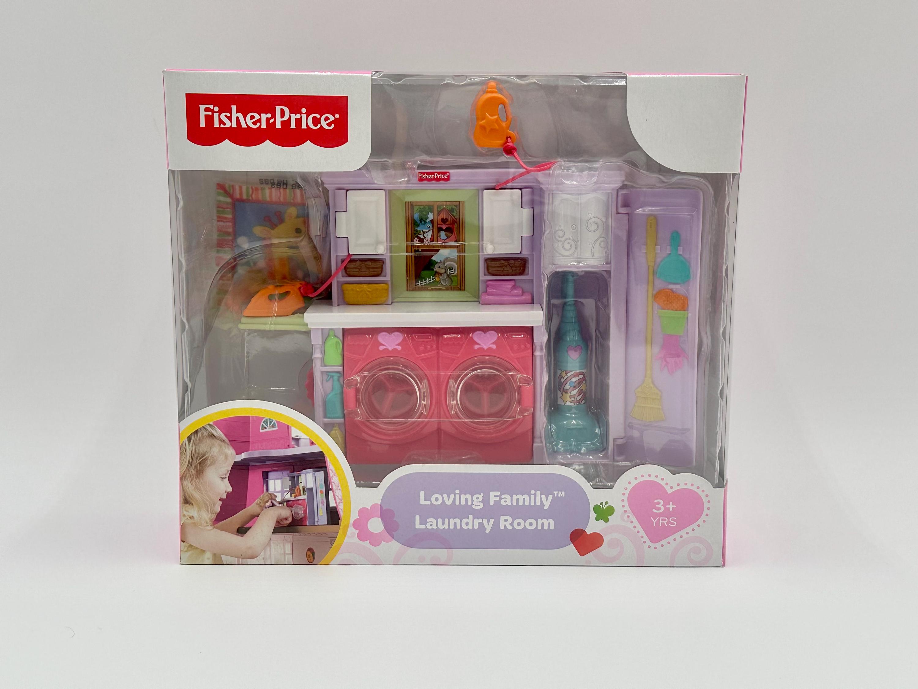 Fisher-price Loving Family Dollhouse Laundry Room #H7215 New in