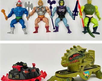 1980年代のヴィンテージ マスターズ オブ ザ ユニバース スネーク
