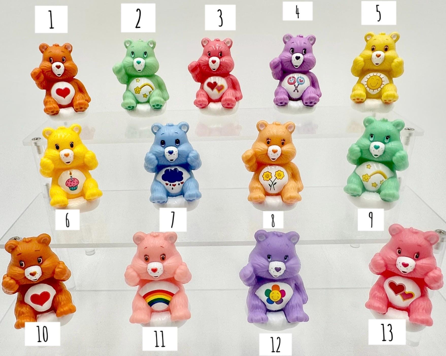 Vintage 2003-2004 Play Along Care Bear Plastic Figures or Checkers