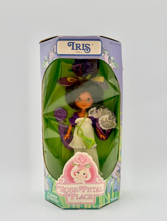 Vintage Kenner 1984 Rose-petal Place Doll Iris New in Box No.83040