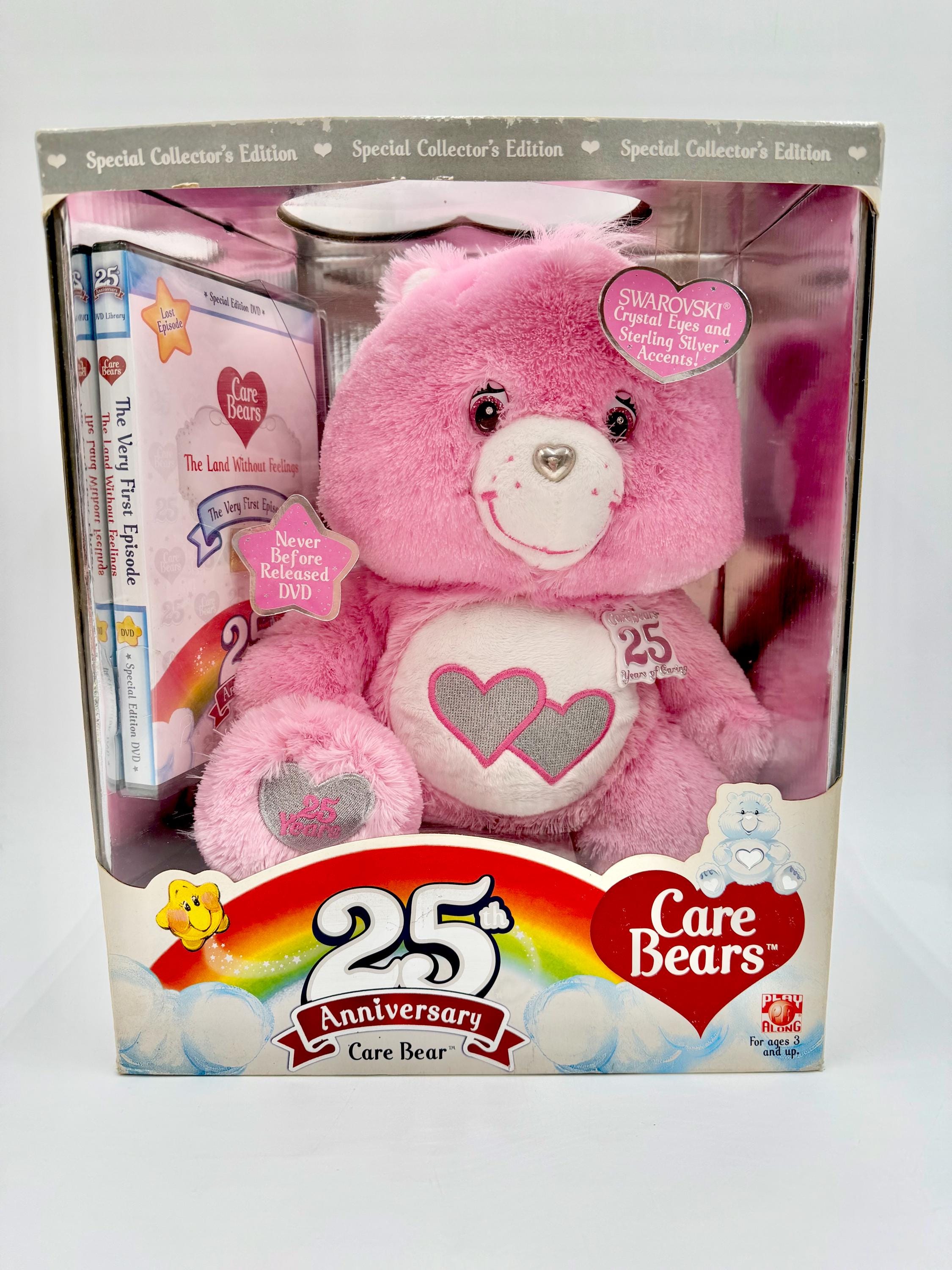25th Anniversary 2007 Care Bear Pink Love-a-lot Bear Special