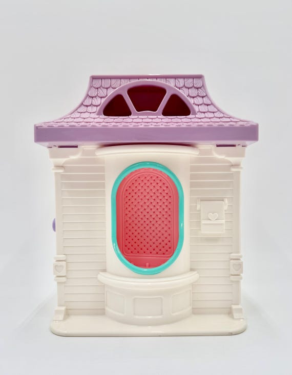 Vintage 1990s Fisher-price Dream Doll House Village Dress Shop No