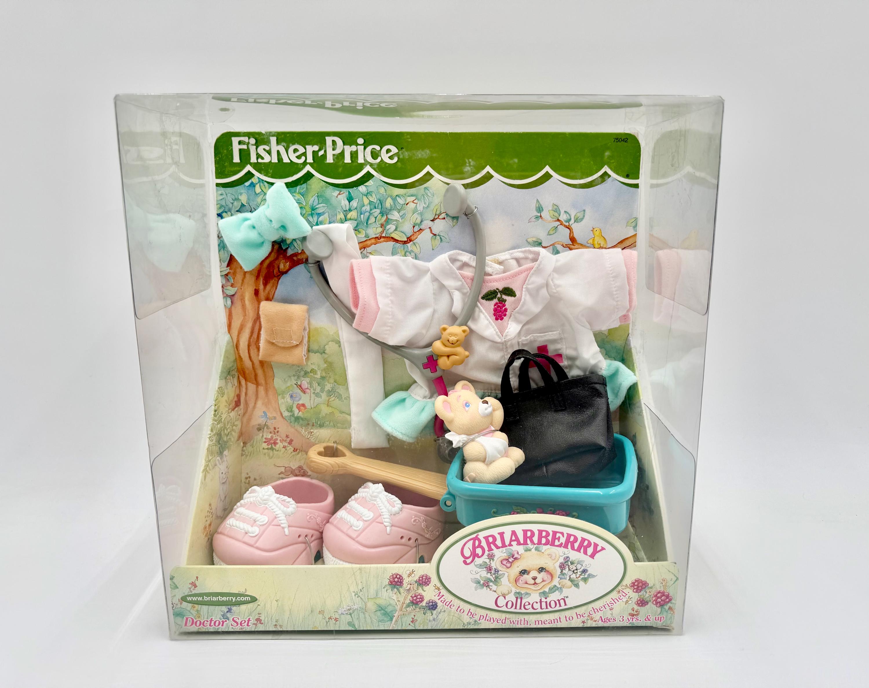 Vintage 2000 Fisher-price Briarberry Collection Doctor Set New in