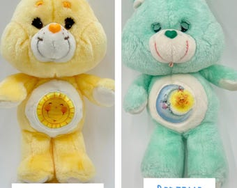 ケアベア ペア 箱付きぬいぐるみ レア 年代物 当時物 ケアベア ペア 箱付きぬいぐるみ レア 年代物 当時物