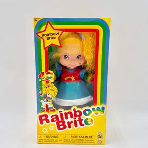 40. rocznica 12 cali Rainbow Brite Color Kid, nowy w pudełku