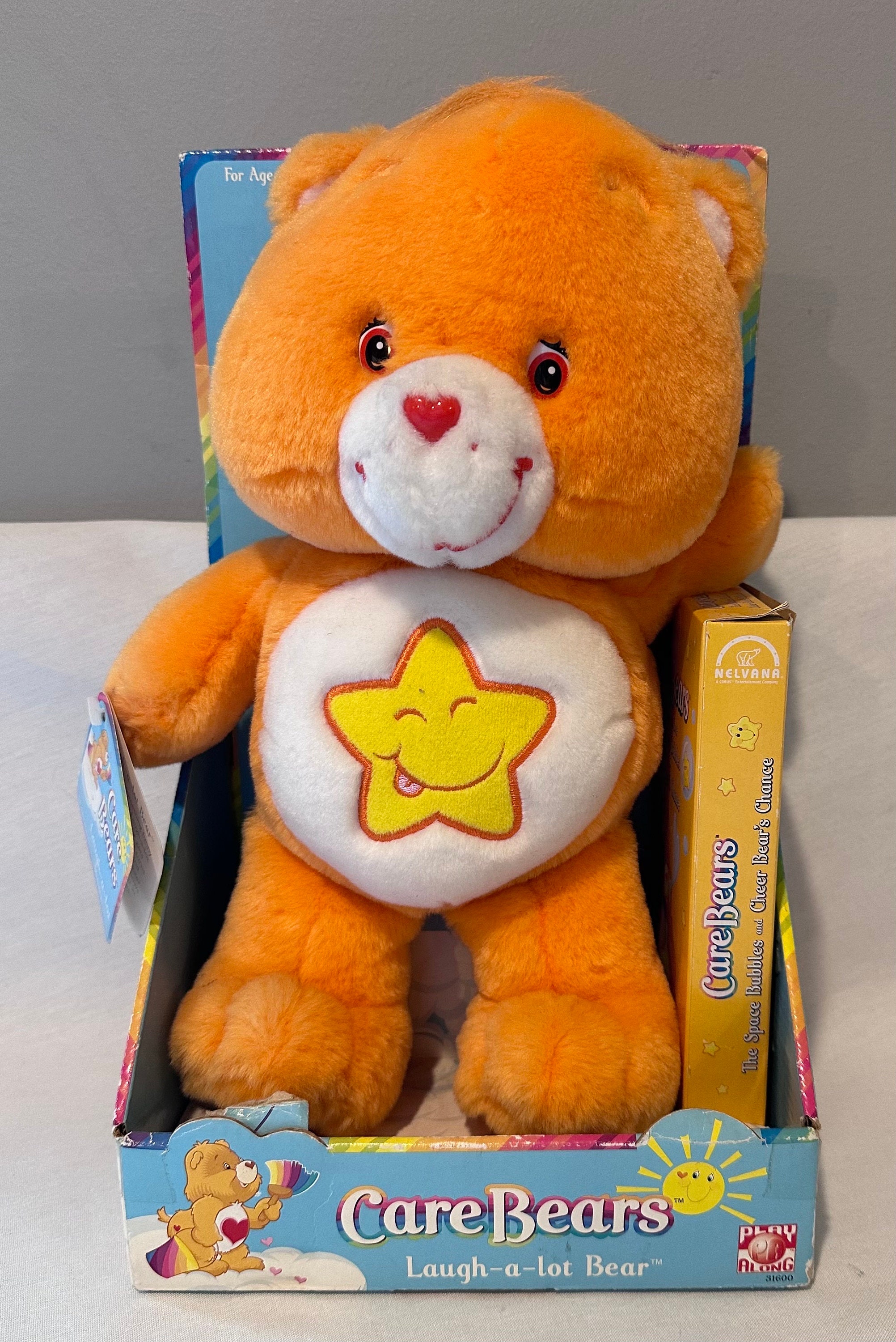 新素材新作 Vintage 2003 Play Along 13 Inch Laugh-a-lot Care Bear/vhs その他