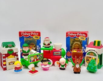 ビンテージのフィッシャープライス プレイファミリー ブラウンハウス