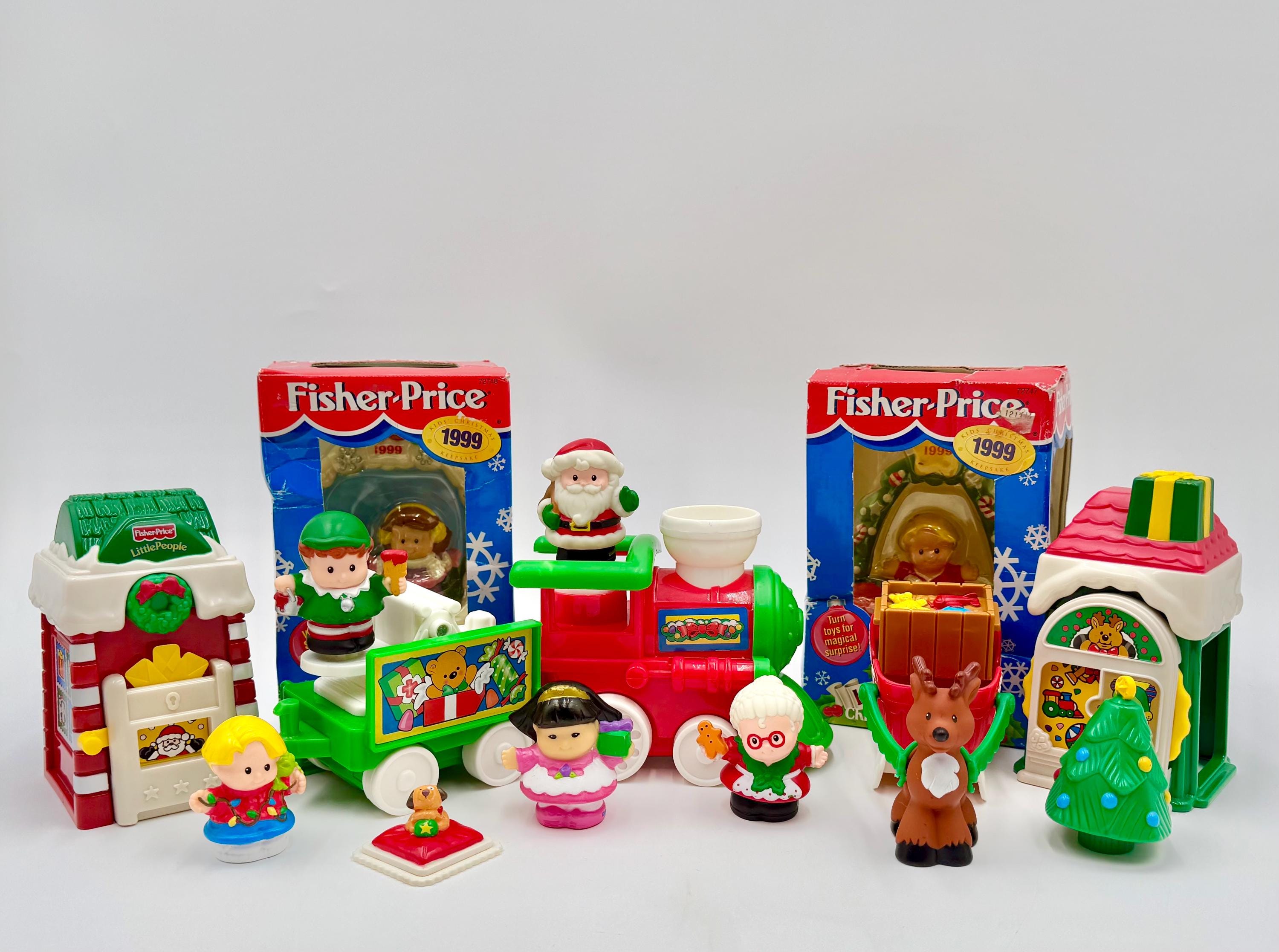 Vintage 1999-2000s Fisher-price Little People Christmas Keepsake