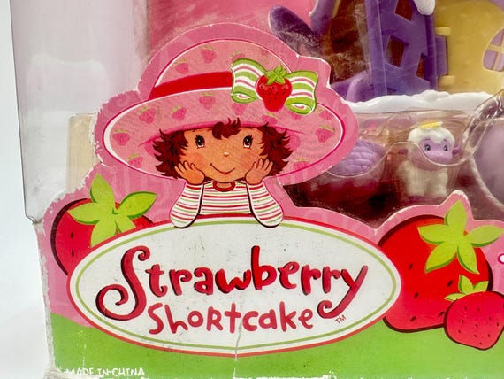 最終値下、2002年製、ストロベリーショートケーキ、人形4体 2002 バンディ ストロベリーショートケーキ ベリーキュートハウス レア