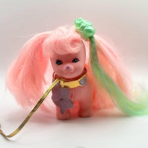 Vintage 1986 Lady Lovely Locks Silky Pup