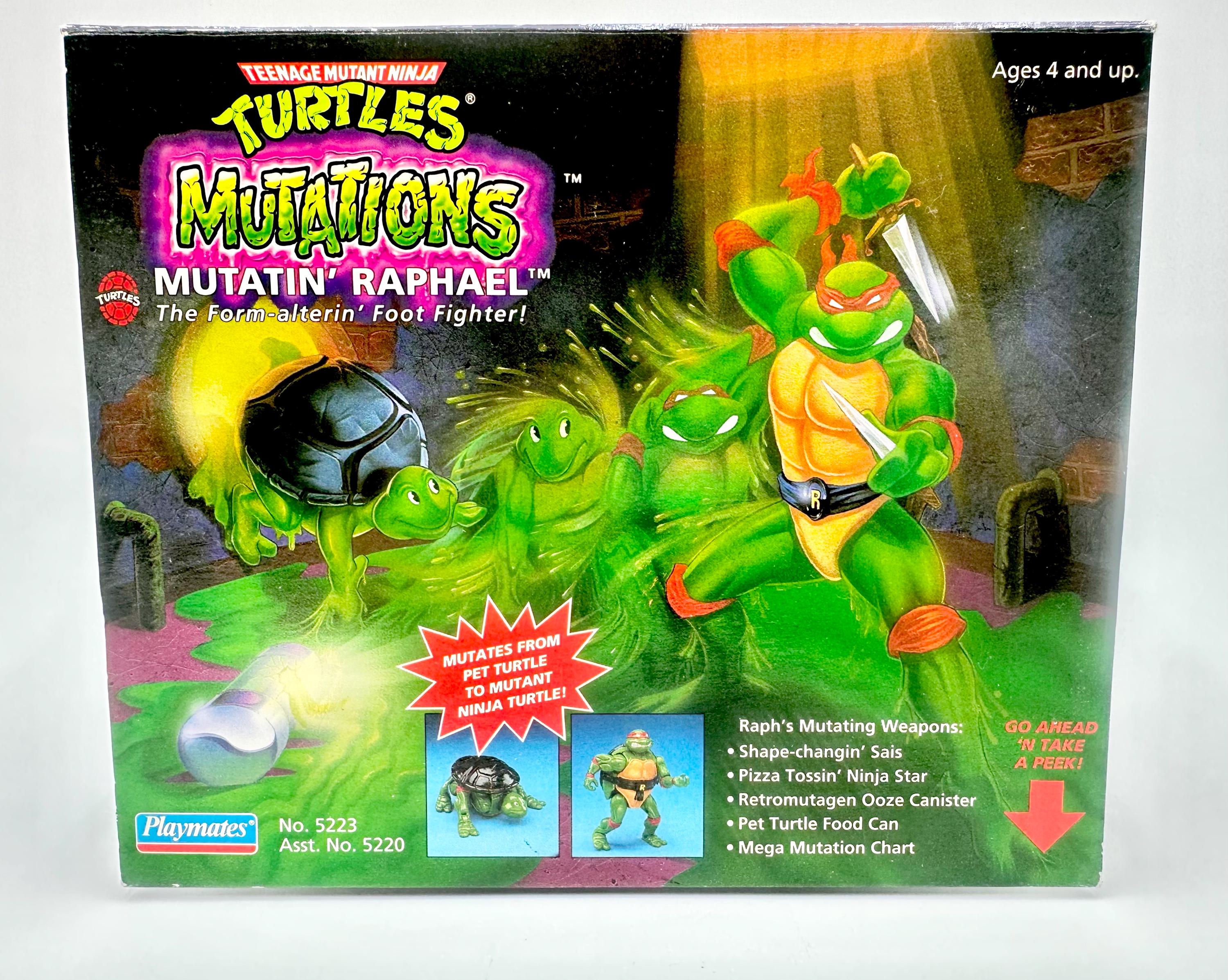 Vintage 1989 Playmates Teenage Mutant Ninja Turtles Mutations