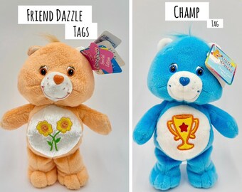 2000年代のヴィンテージ8～9インチケアベア、20周年記念、カールトン