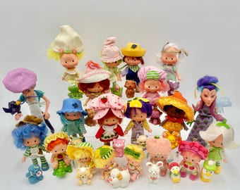 Vintage 1980's Kenner Strawberry Shortcake and Friends Dolls *Each