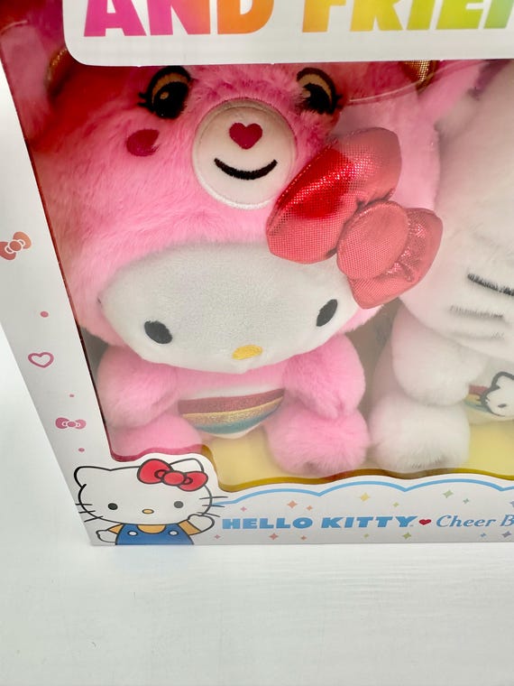 SANRIO'S HELLO KITTY and Friends X the Care Bears New in Box - Etsy