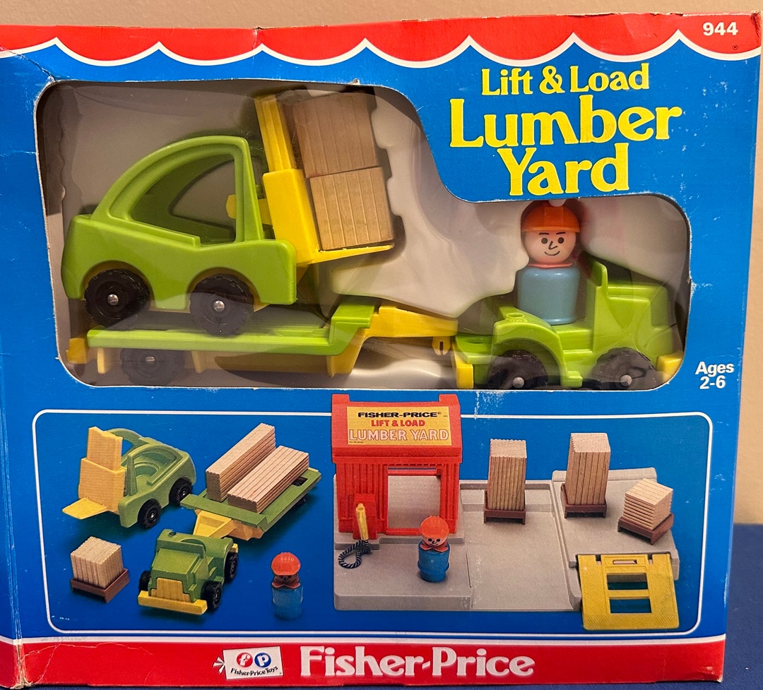 Lot De Jouets Fisher-Price Vintage – Occasion – Collection