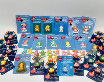 Vintage 1984-85 Care Bear Magnets and Attachables
