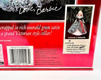 1995 Vintage Mattel Happy Holidays Special Edition Barbie New in