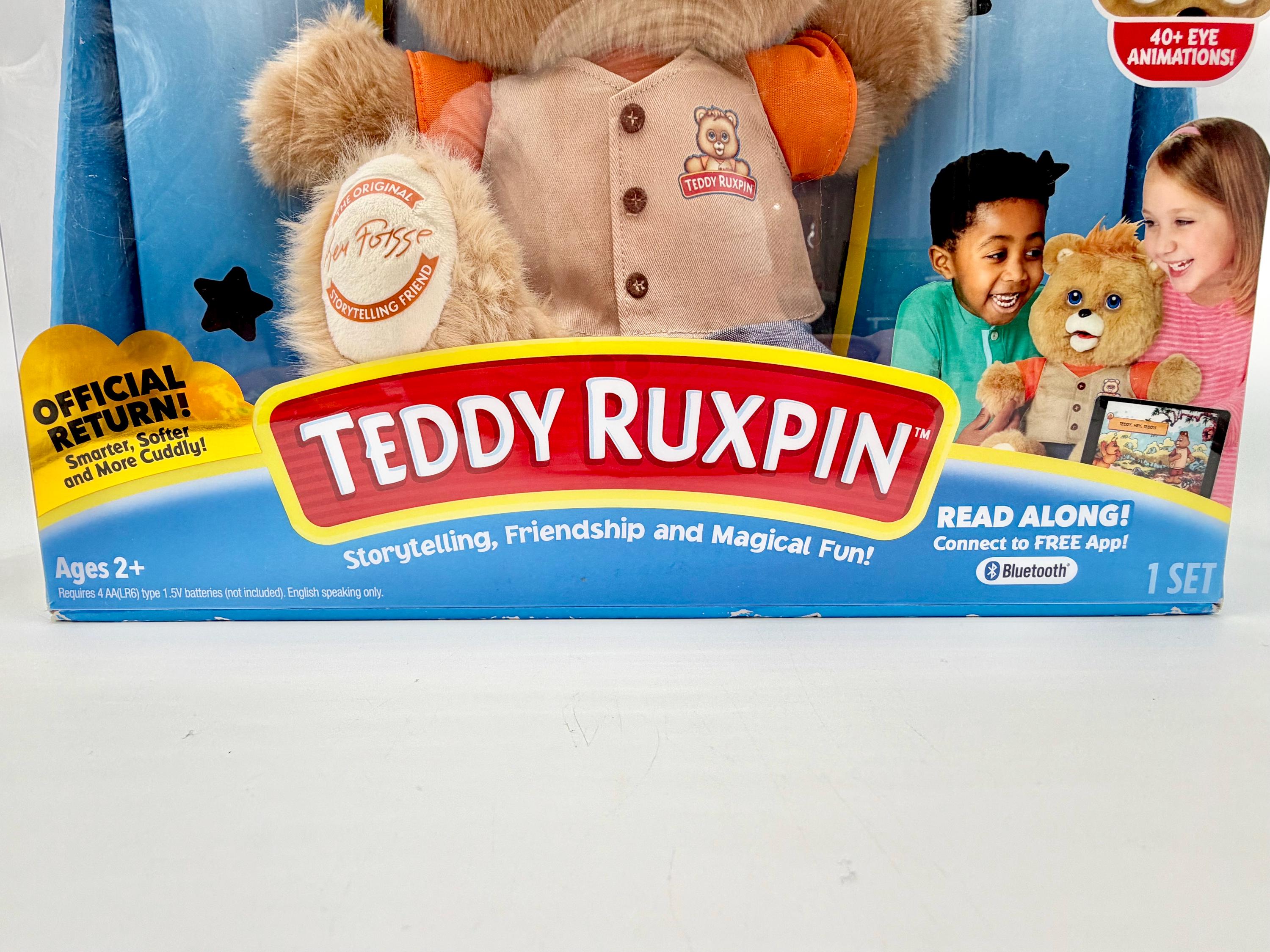 2017 Teddy Ruxpin Talking Interactive Bear SEALED New in Box - Etsy
