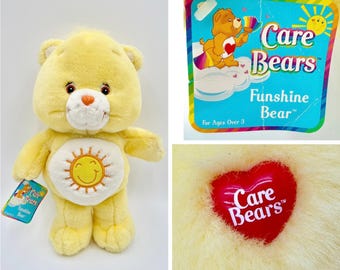 ヴィンテージ 13インチぬいぐるみケアベアとケアベアカズンズ*それぞれ