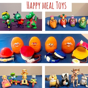 Vintage 1980s-90s McDonald’s Happy Meal Toy Sets