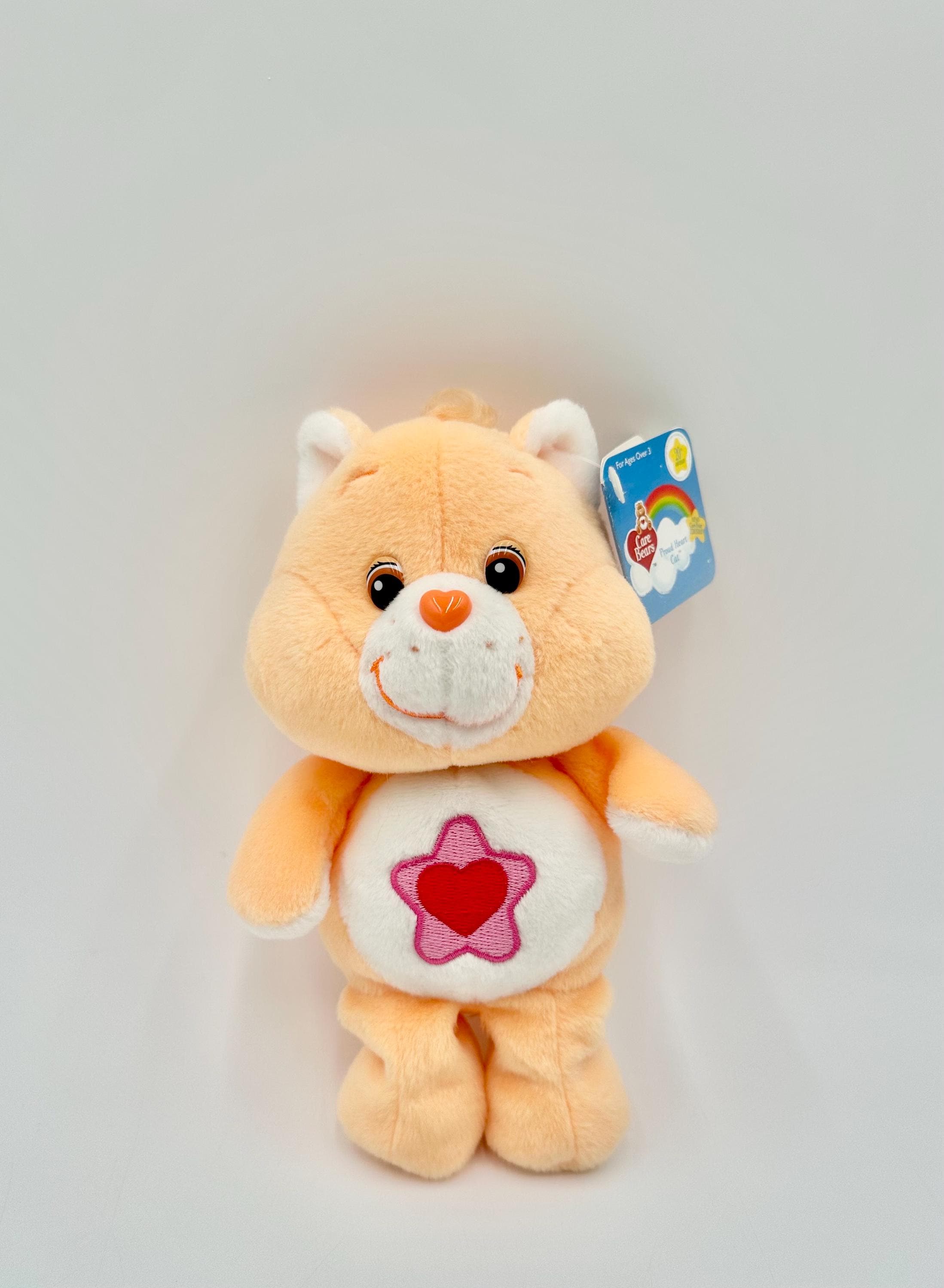 Vintage 2003 20th Anniversary Care Bear Cousin Proud Heart Cat