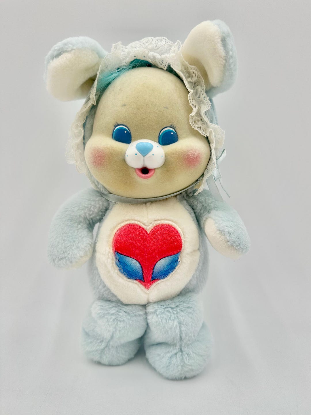 Swif Heart Rabbit Vintage 1986 Lil’ Swift Heart Rabbit Care Bear Cousin Cub - Etsy