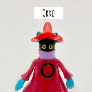 Vintage 1980s Mattel He-Man Masters of The Universe Action Figures Orko