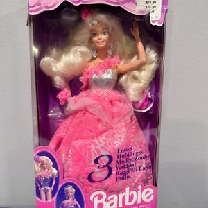 Barbie vintage Mattel 1994, 3 looks neufs dans la boîte n° 12339