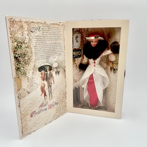 Vintage 1995 Mattel Hallmark Holiday Memories Barbie New in Box No.14106
