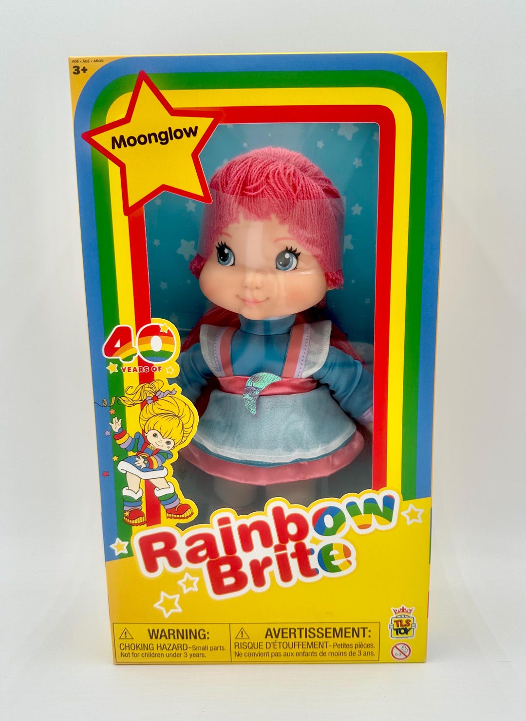 40th Anniversary 12 Inch Rainbow Brite Color Kid Moon Glow New in Box ...