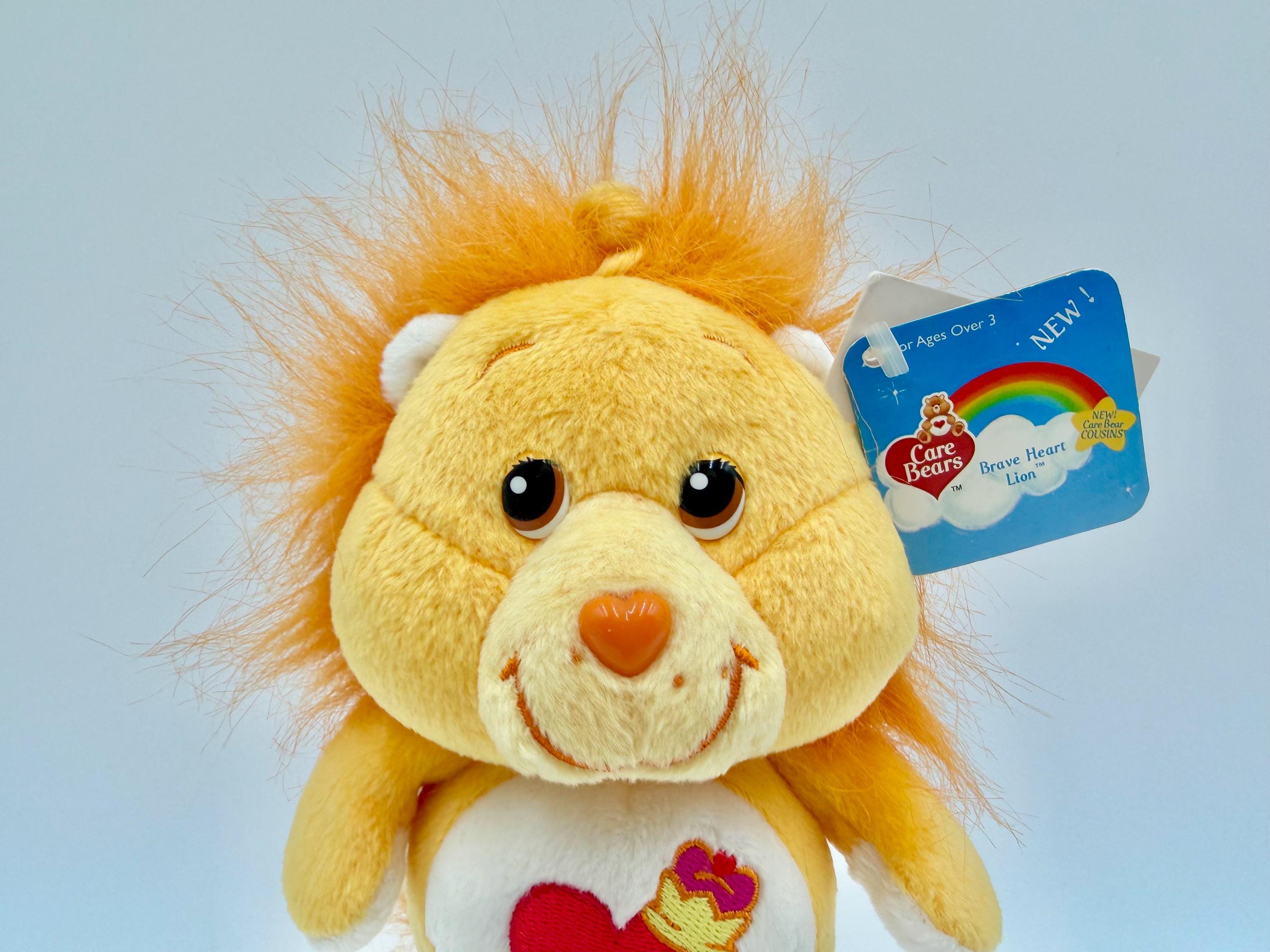 タマゴラス BEAR LION SQUIRREL plain message Vintage 2000s 20th Anniversary Care Bear Cousin Brave Heart Lion