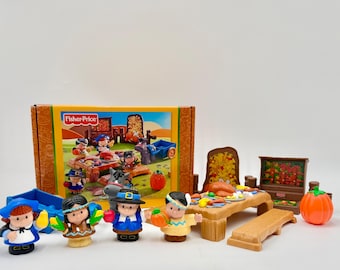 ビンテージのフィッシャープライス プレイファミリー ブラウンハウス