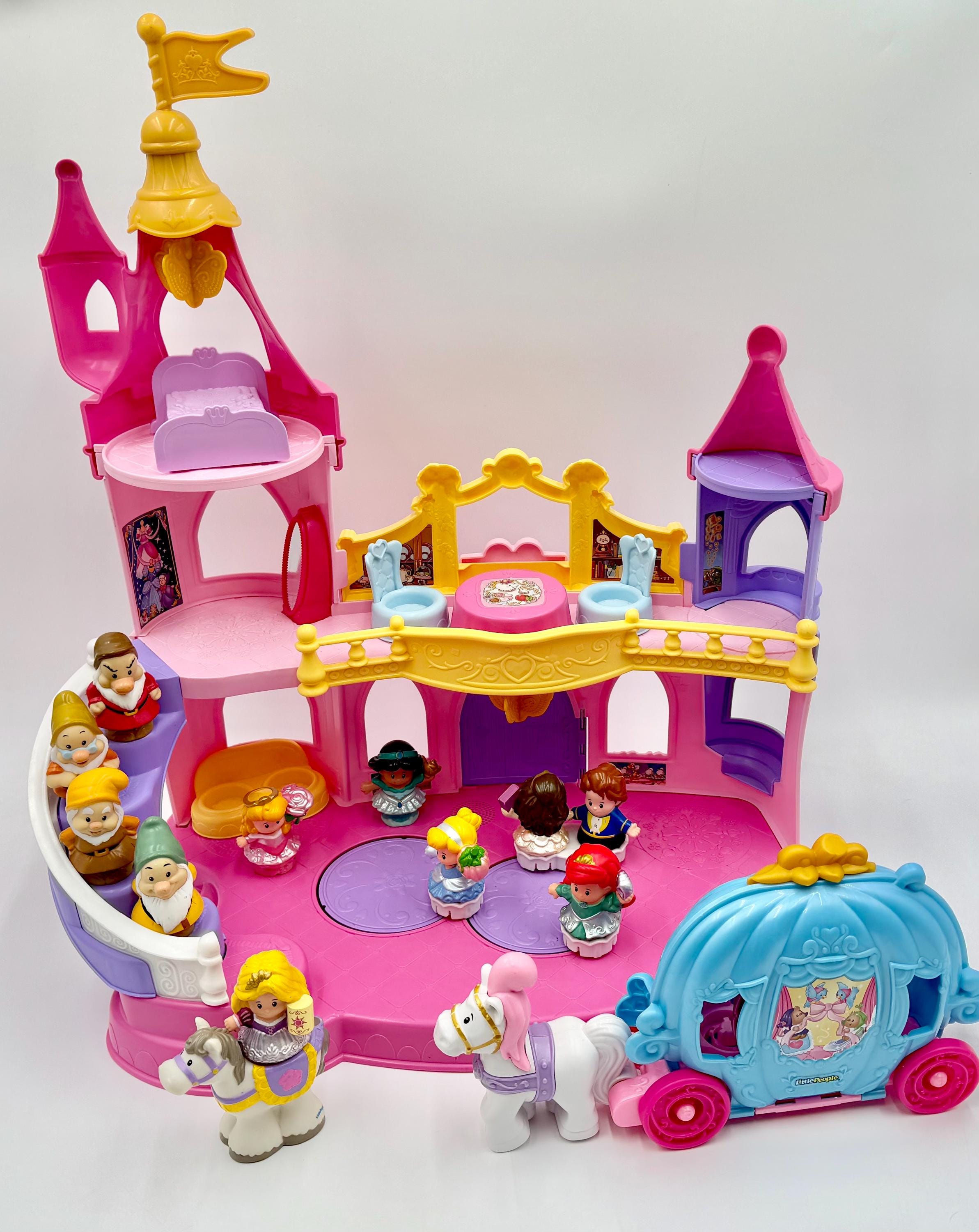 Princess Musical Little People Musical Dancing Palace Disney Princess Castle Playset Little People Musical Dancing Palace Toy Little  People Princess Palace Fisher Price